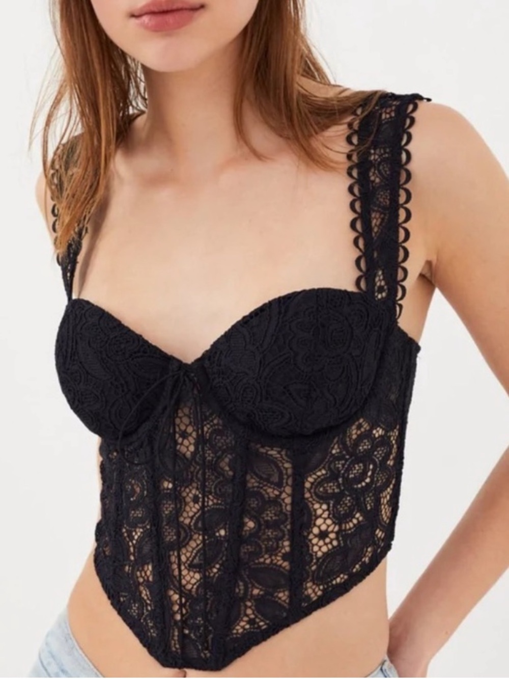 For love & lemons corset top
